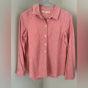 Old Navy Pink Button-up